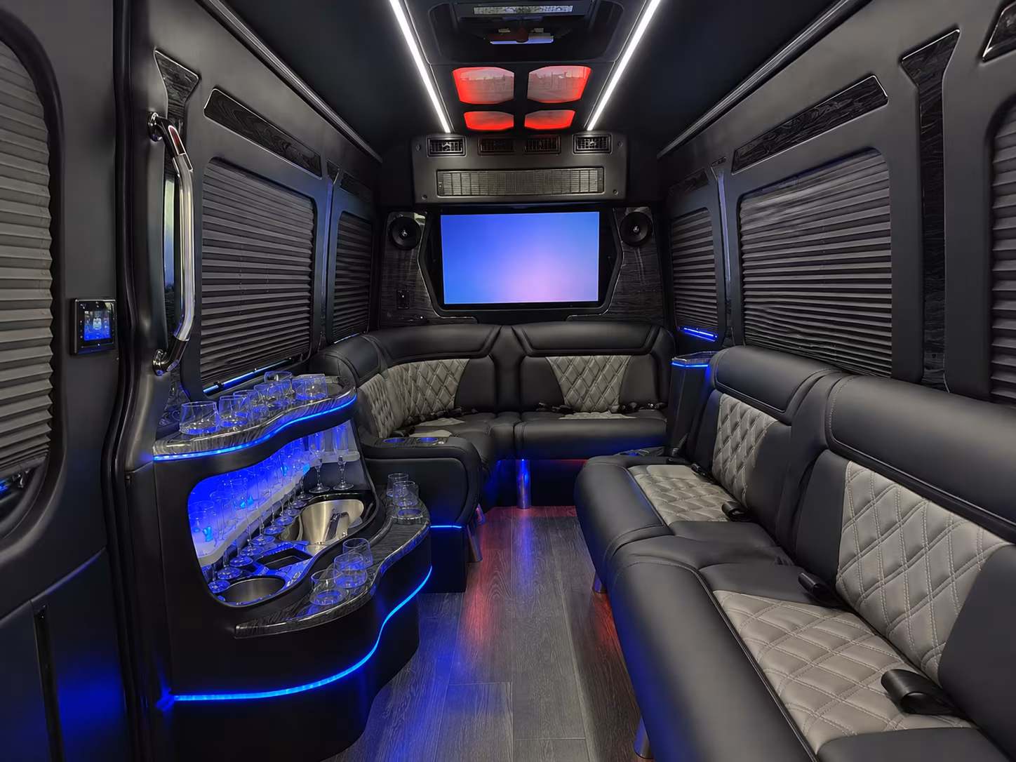 hit hampton coliseum with your whole crew aboard one bus