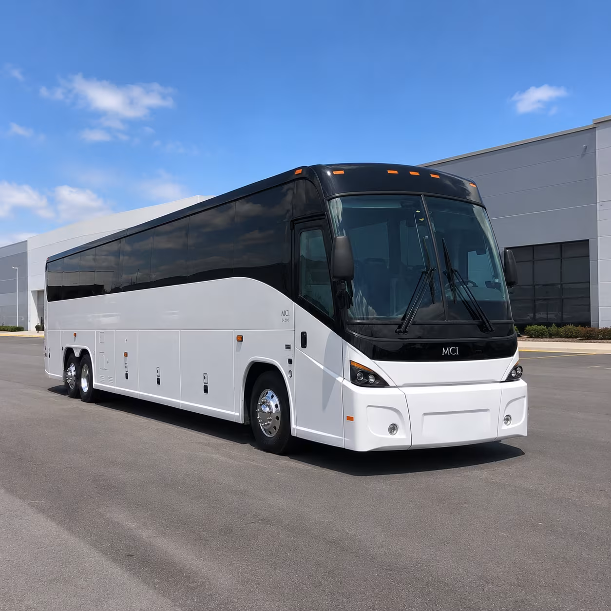 suffolk charter bus rental exterior